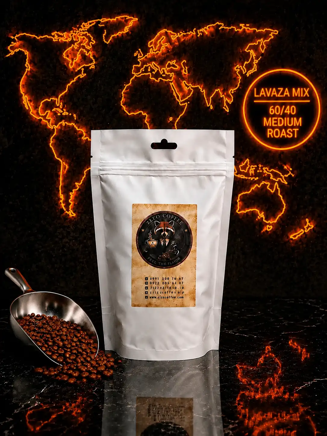 M-lavazza میکس لاوازا (60/40 عربیکا قالب) - Image 1